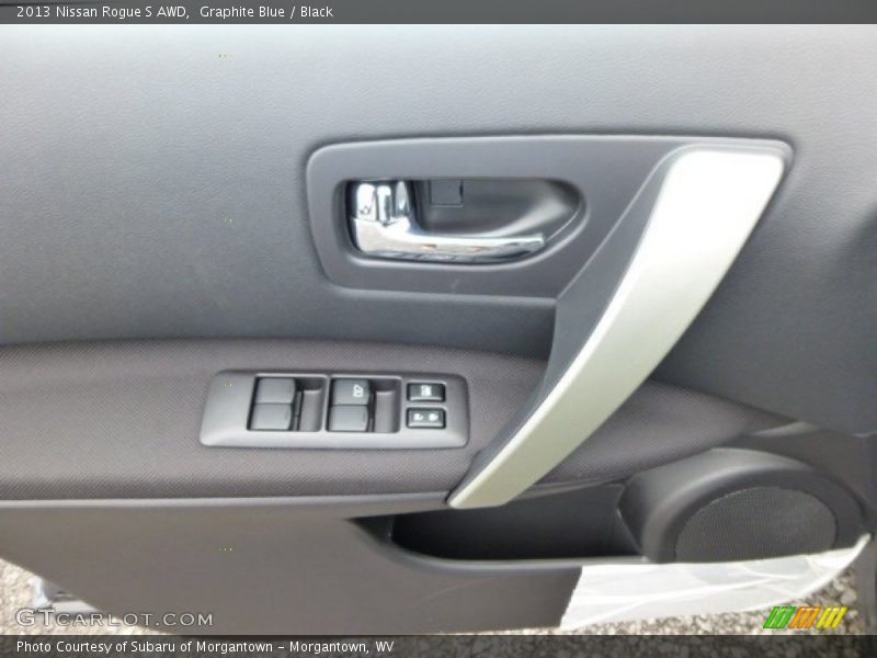Graphite Blue / Black 2013 Nissan Rogue S AWD