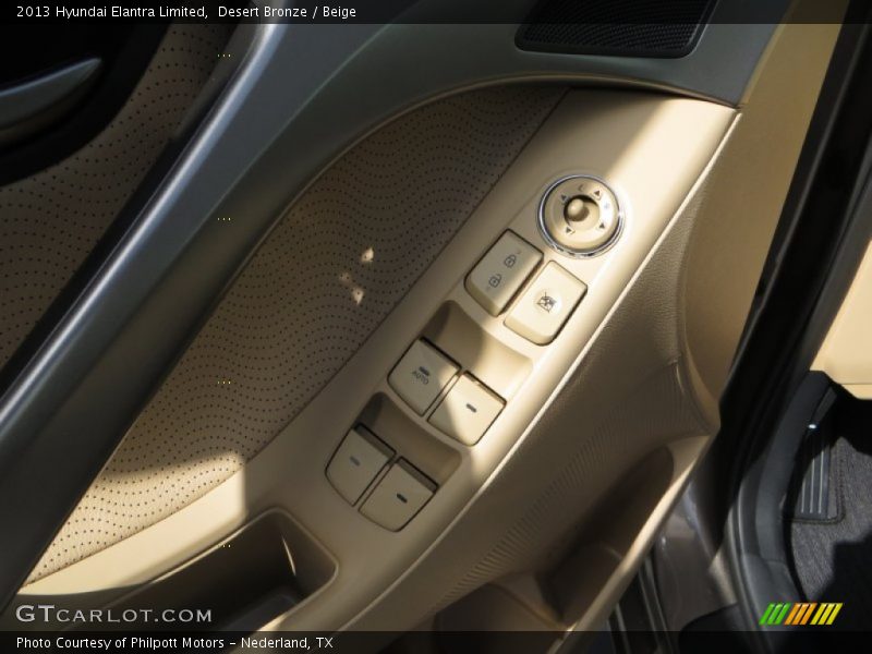 Desert Bronze / Beige 2013 Hyundai Elantra Limited