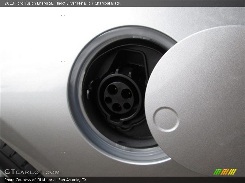Ingot Silver Metallic / Charcoal Black 2013 Ford Fusion Energi SE