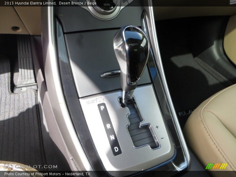 Desert Bronze / Beige 2013 Hyundai Elantra Limited