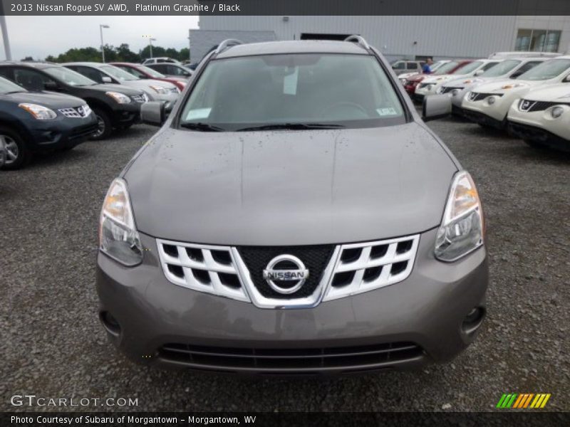 Platinum Graphite / Black 2013 Nissan Rogue SV AWD
