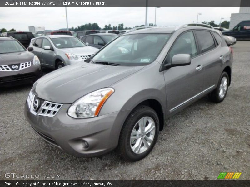 Platinum Graphite / Black 2013 Nissan Rogue SV AWD