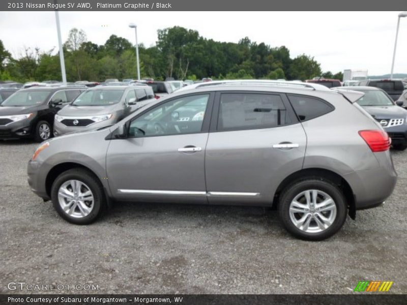 Platinum Graphite / Black 2013 Nissan Rogue SV AWD