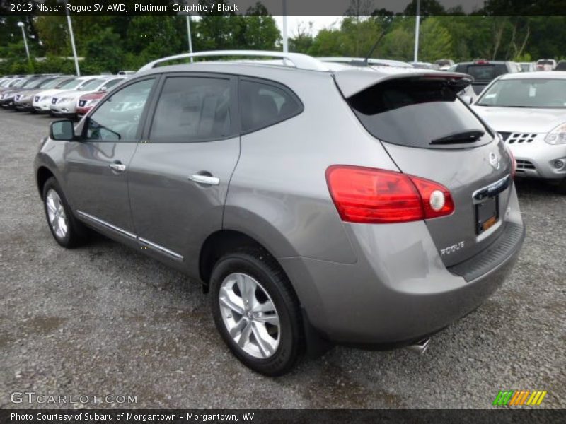 Platinum Graphite / Black 2013 Nissan Rogue SV AWD