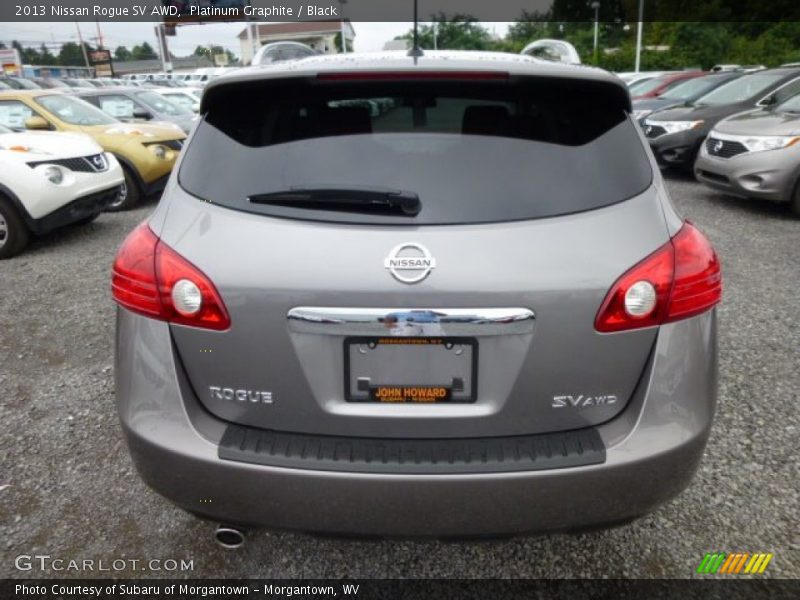 Platinum Graphite / Black 2013 Nissan Rogue SV AWD
