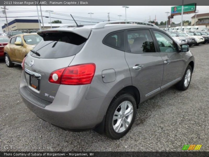 Platinum Graphite / Black 2013 Nissan Rogue SV AWD