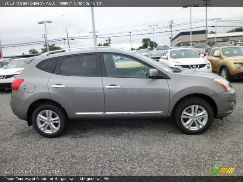 Platinum Graphite / Black 2013 Nissan Rogue SV AWD