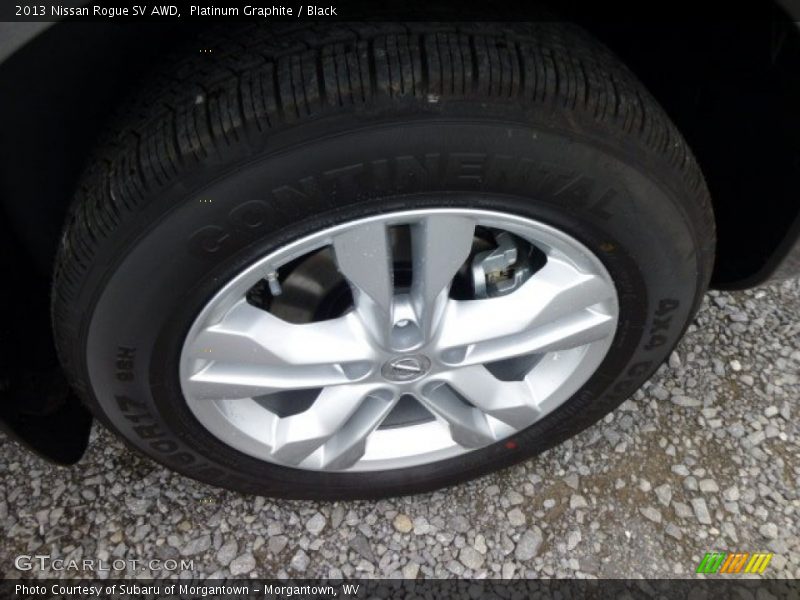 Platinum Graphite / Black 2013 Nissan Rogue SV AWD