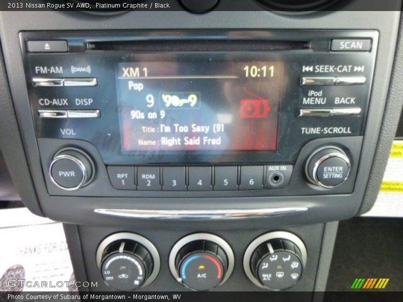 Platinum Graphite / Black 2013 Nissan Rogue SV AWD