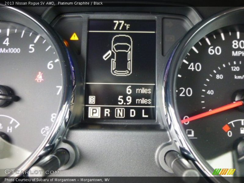 Platinum Graphite / Black 2013 Nissan Rogue SV AWD