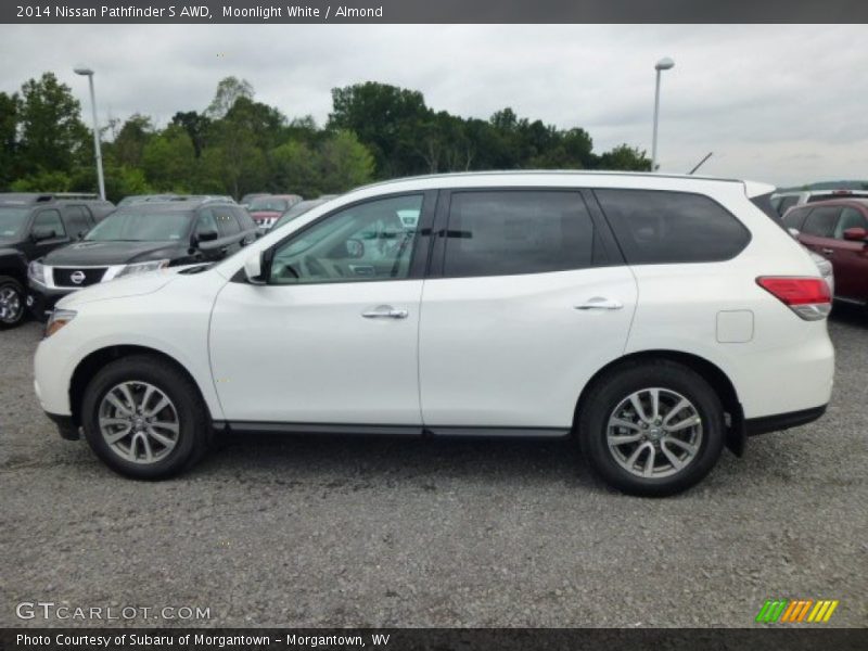  2014 Pathfinder S AWD Moonlight White