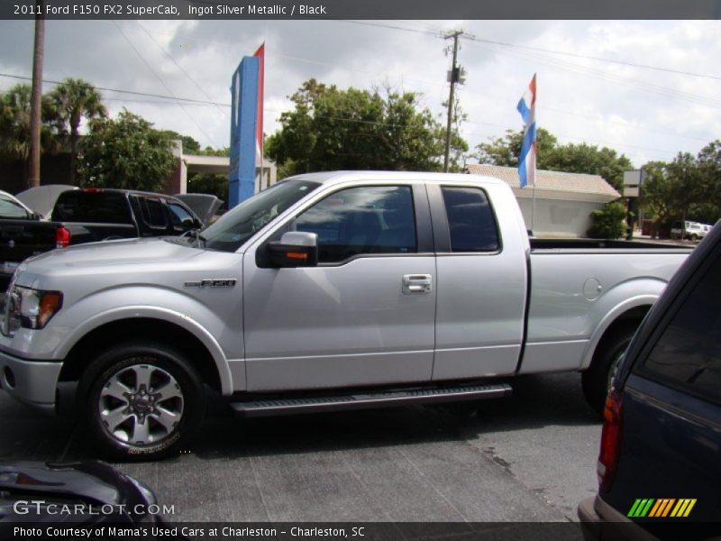 Ingot Silver Metallic / Black 2011 Ford F150 FX2 SuperCab