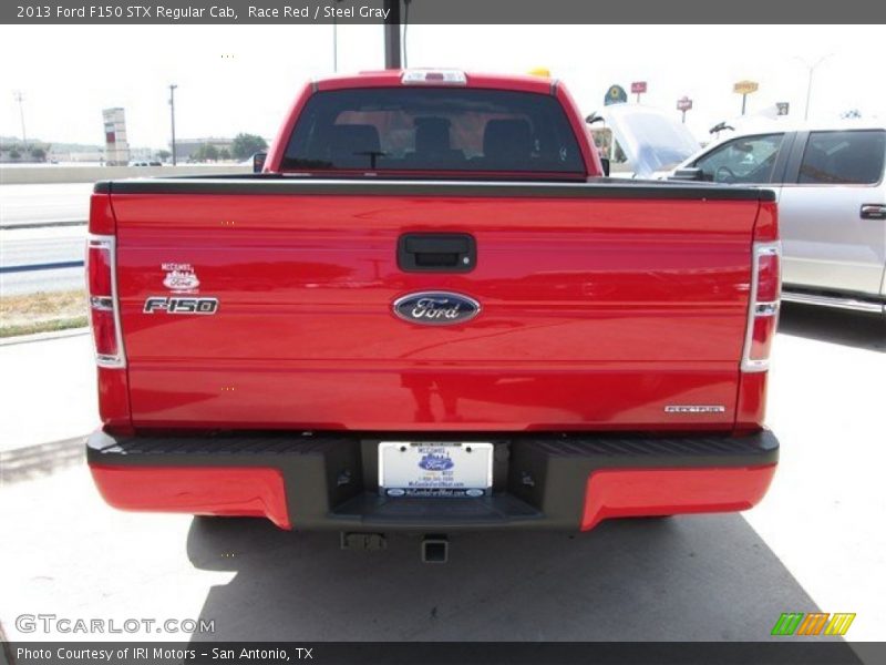 Race Red / Steel Gray 2013 Ford F150 STX Regular Cab