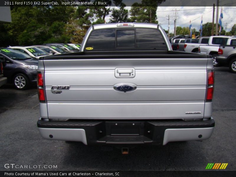 Ingot Silver Metallic / Black 2011 Ford F150 FX2 SuperCab
