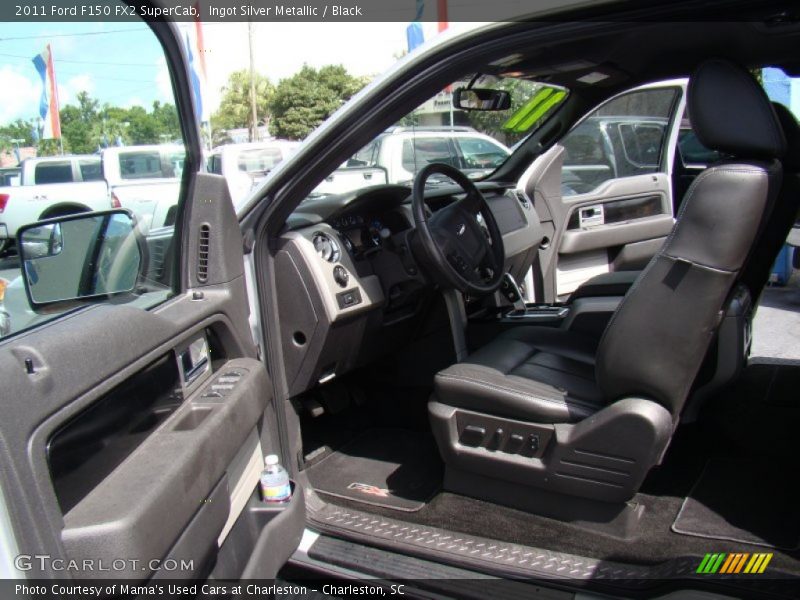 Ingot Silver Metallic / Black 2011 Ford F150 FX2 SuperCab