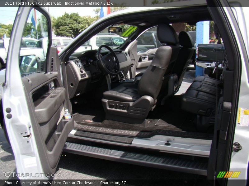 Ingot Silver Metallic / Black 2011 Ford F150 FX2 SuperCab