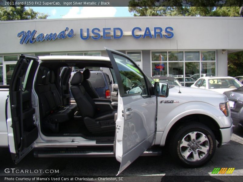 Ingot Silver Metallic / Black 2011 Ford F150 FX2 SuperCab