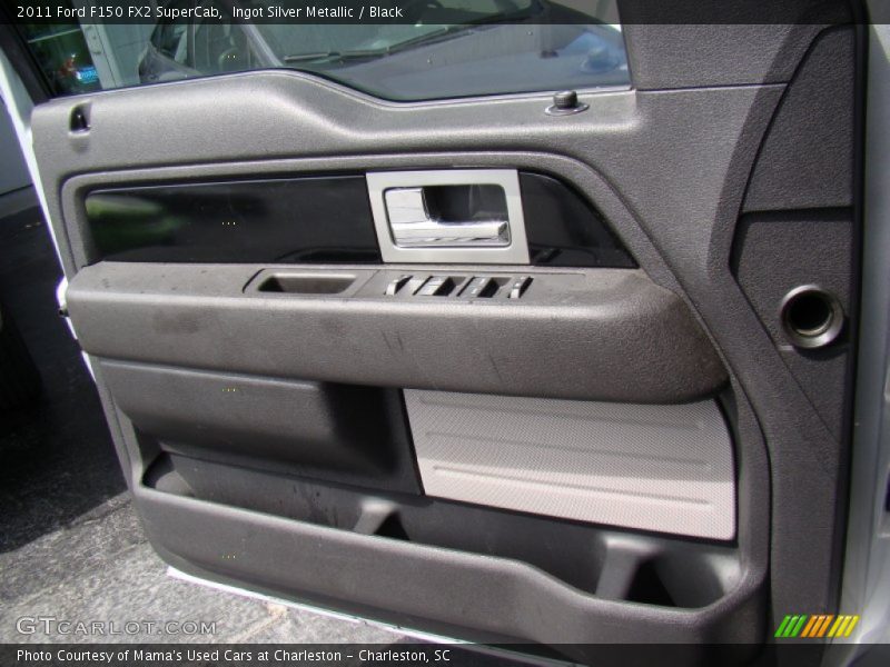 Ingot Silver Metallic / Black 2011 Ford F150 FX2 SuperCab