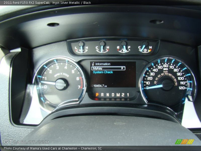 Ingot Silver Metallic / Black 2011 Ford F150 FX2 SuperCab