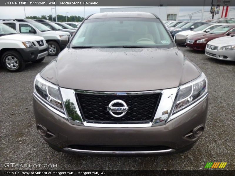 Mocha Stone / Almond 2014 Nissan Pathfinder S AWD