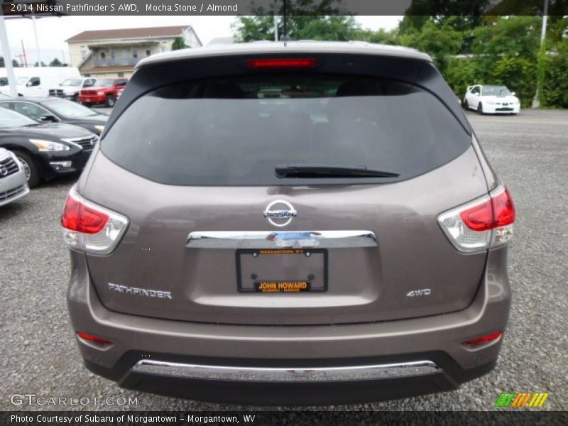 Mocha Stone / Almond 2014 Nissan Pathfinder S AWD