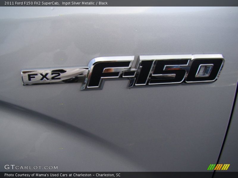 Ingot Silver Metallic / Black 2011 Ford F150 FX2 SuperCab