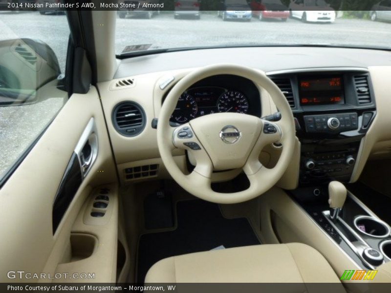 Mocha Stone / Almond 2014 Nissan Pathfinder S AWD