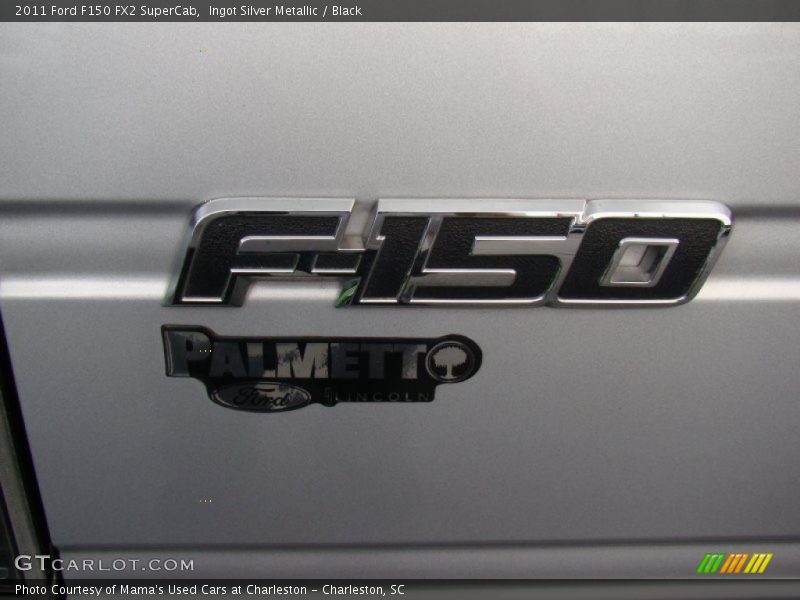 Ingot Silver Metallic / Black 2011 Ford F150 FX2 SuperCab