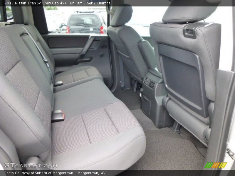 Brilliant Silver / Charcoal 2013 Nissan Titan SV Crew Cab 4x4