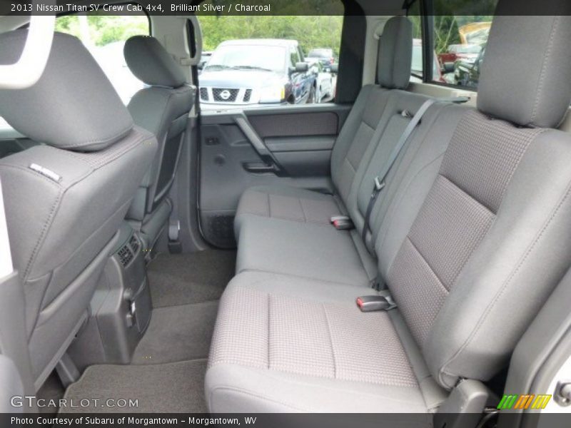 Brilliant Silver / Charcoal 2013 Nissan Titan SV Crew Cab 4x4