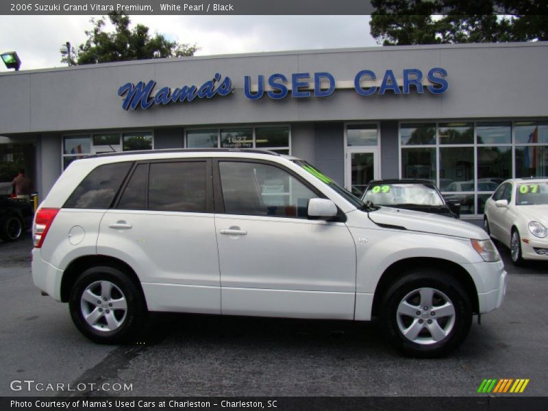 White Pearl / Black 2006 Suzuki Grand Vitara Premium