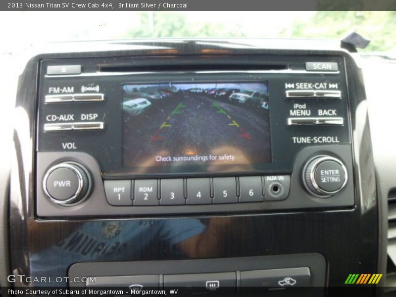 Brilliant Silver / Charcoal 2013 Nissan Titan SV Crew Cab 4x4