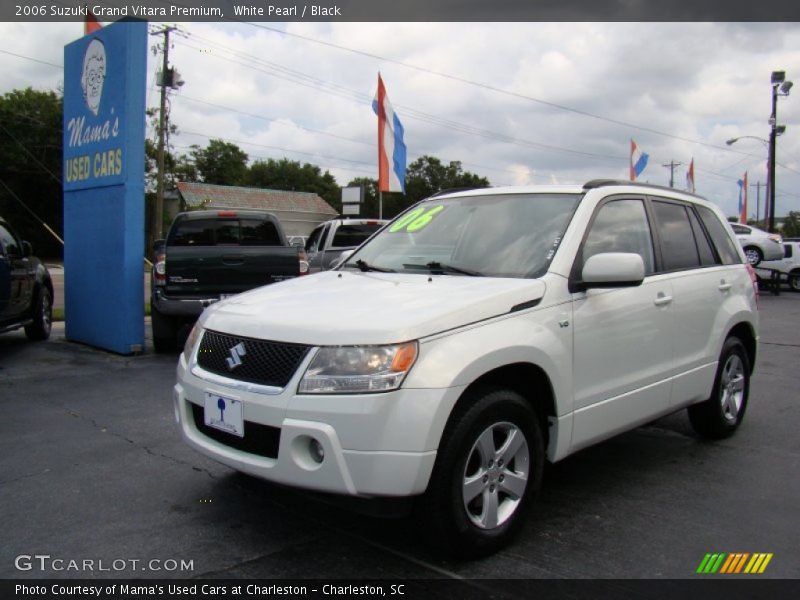 White Pearl / Black 2006 Suzuki Grand Vitara Premium