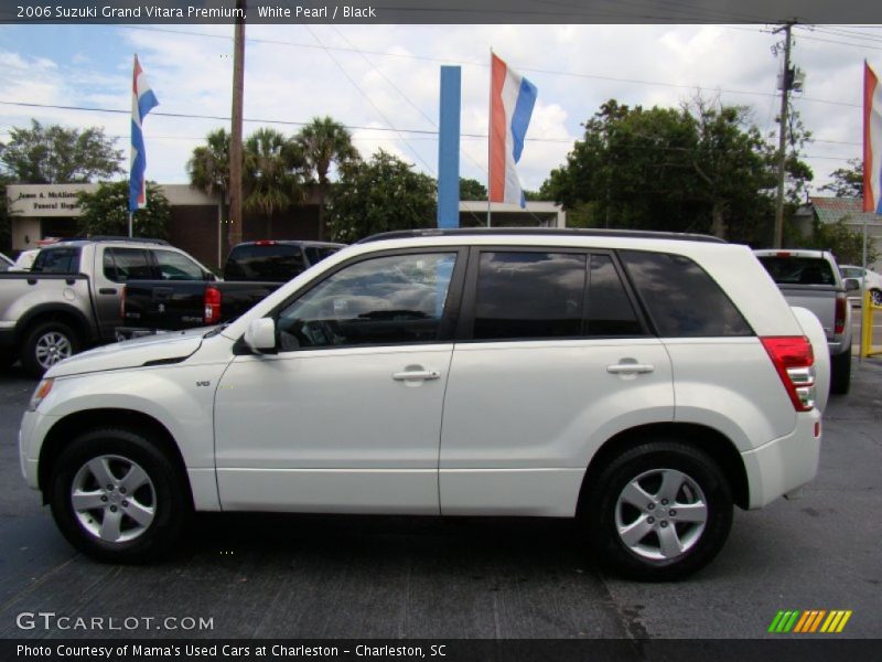 White Pearl / Black 2006 Suzuki Grand Vitara Premium