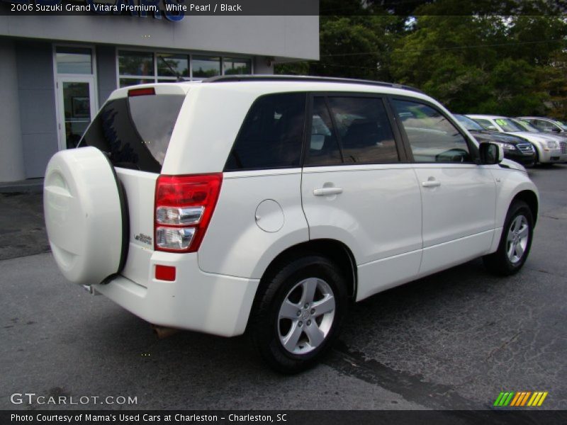 White Pearl / Black 2006 Suzuki Grand Vitara Premium