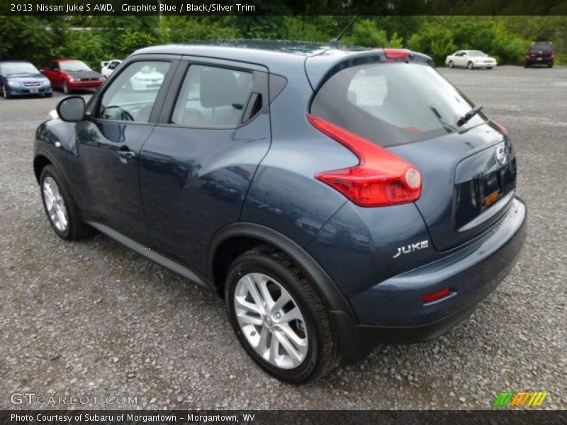 Graphite Blue / Black/Silver Trim 2013 Nissan Juke S AWD