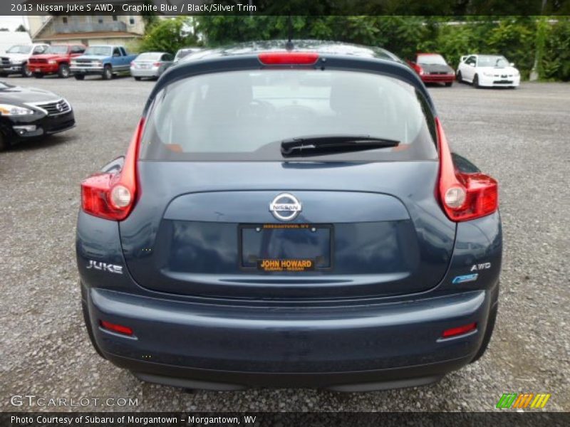 Graphite Blue / Black/Silver Trim 2013 Nissan Juke S AWD