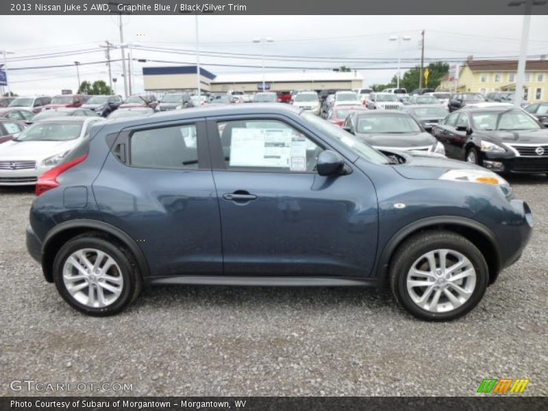 Graphite Blue / Black/Silver Trim 2013 Nissan Juke S AWD