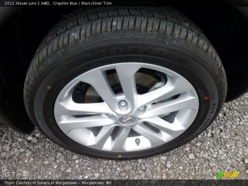 Graphite Blue / Black/Silver Trim 2013 Nissan Juke S AWD