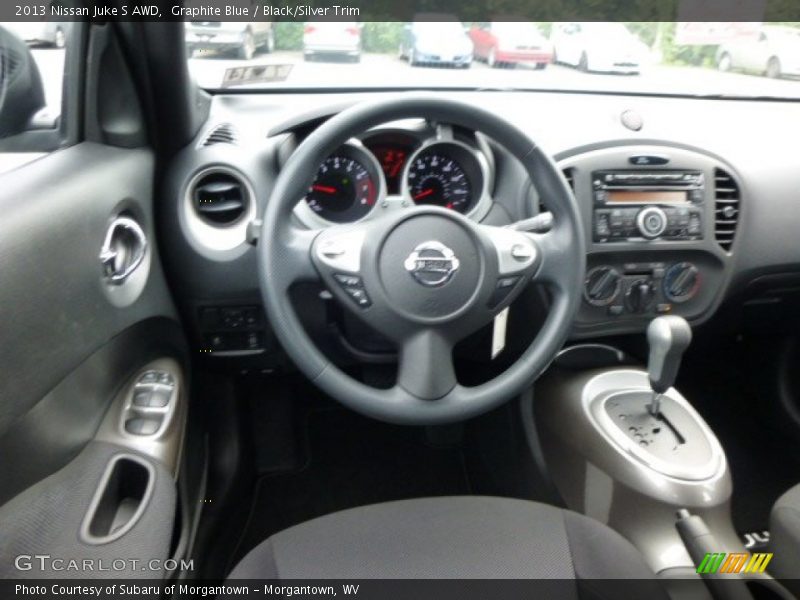 Graphite Blue / Black/Silver Trim 2013 Nissan Juke S AWD