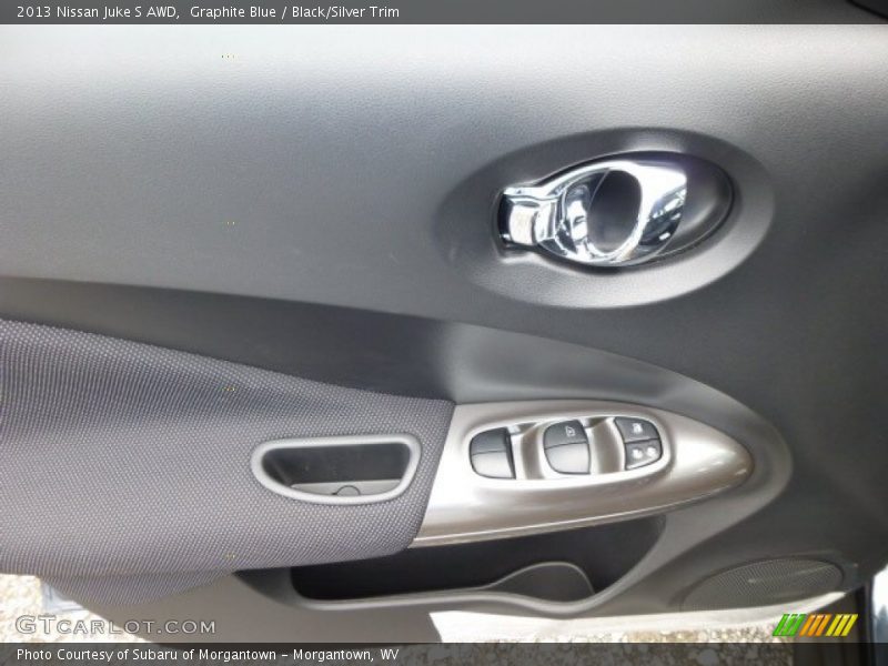 Graphite Blue / Black/Silver Trim 2013 Nissan Juke S AWD