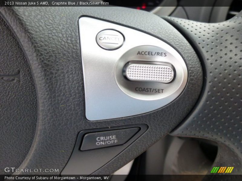 Graphite Blue / Black/Silver Trim 2013 Nissan Juke S AWD