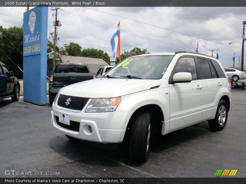 White Pearl / Black 2006 Suzuki Grand Vitara Premium