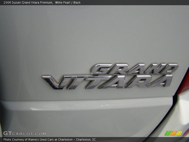 White Pearl / Black 2006 Suzuki Grand Vitara Premium