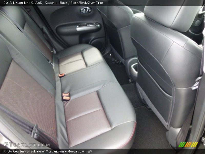 Sapphire Black / Black/Red/Silver Trim 2013 Nissan Juke SL AWD