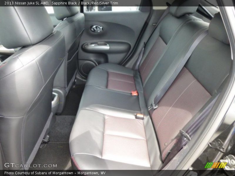 Sapphire Black / Black/Red/Silver Trim 2013 Nissan Juke SL AWD
