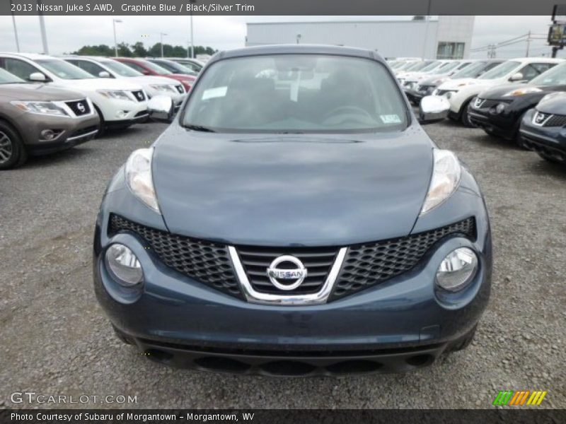 Graphite Blue / Black/Silver Trim 2013 Nissan Juke S AWD