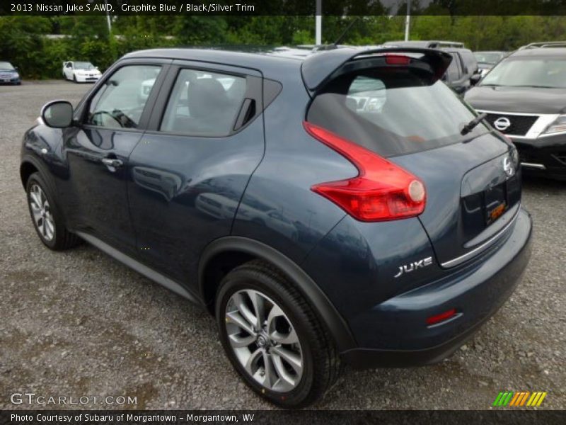 Graphite Blue / Black/Silver Trim 2013 Nissan Juke S AWD