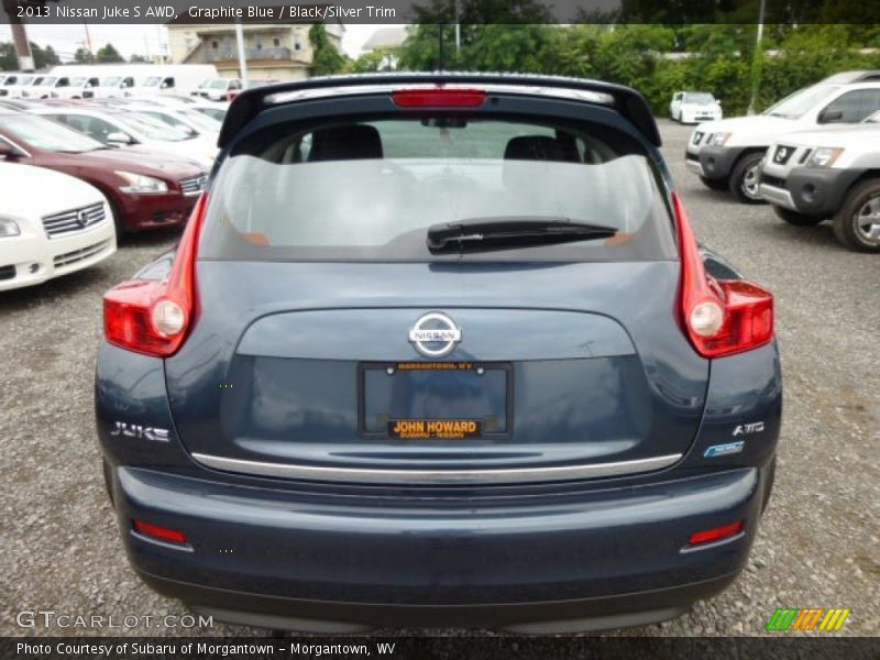 Graphite Blue / Black/Silver Trim 2013 Nissan Juke S AWD