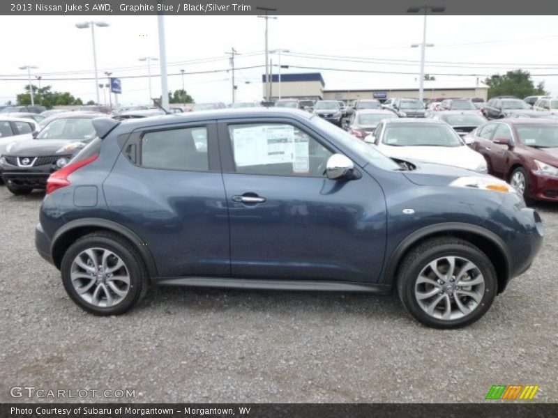 Graphite Blue / Black/Silver Trim 2013 Nissan Juke S AWD
